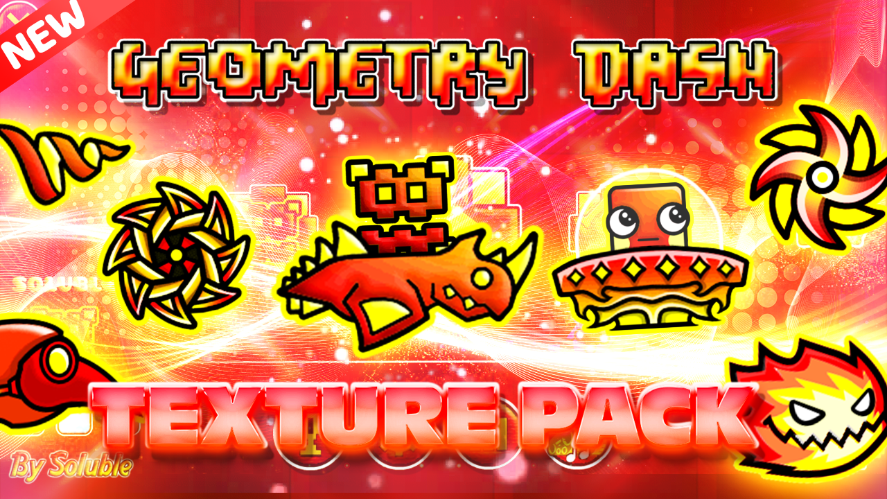 Texture Pack Personal Iconos – Geometry Dash Texture Packs
